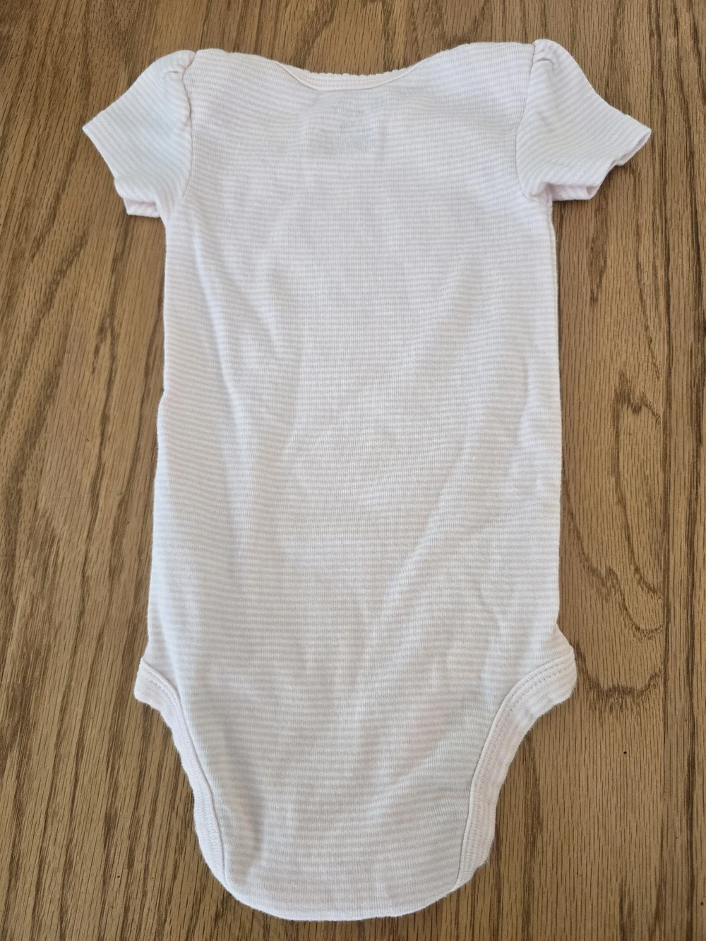 Carter's Pink and White Striped Baby One-Piece Bodysuit